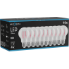 Mexen Vintis 10x LED-Filament-Glühbirne E27, A60, 4W, 55 lm, rot - L150-E27-04XX-45x10