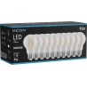 Mexen Vintis 10x LED-Filament-Glühbirne E27, A60, 4W, 55 lm, orange - L150-E27-04XX-48x10
