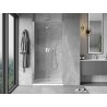 Mexen Mist-F Falttür duschtür links 70 cm, transparent, Chrom - 8A6-070-000-01-00-L