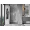 Mexen Mist-F Falttür Duschabtrennung links 80 cm, transparent, Chrom - 8A6-080-000-01-00-L
