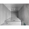 Mexen Mist-F klappbare Duschabtrennung rechts 60 cm, transparent, chrom - 8A6-060-000-01-00-P