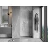 Mexen Mist-F Duschfaltür rechts 110 cm, transparent, Chrom - 8A6-110-000-01-00-P