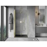 Mexen Mist-F Falttür Dusche links 70 cm, transparent, gold - 8A6-070-000-50-00-L