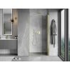 Mexen Mist-F Falttür Dusche rechts 60 cm, transparent, Gold - 8A6-060-000-50-00-P