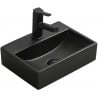 Mexen Mini Aufsatzwaschbecken 40 x 30 cm, schwarz matt - 21094085