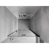 Mexen Mist-F Falttür rechte Dusche 70 cm, transparent, schwarz - 8A6-070-000-70-00-P