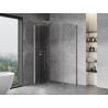 Mexen Mist-F faltbare Duschkabine links 115 x 85 cm, transparent, Chrom - 8A6T-115-085-01-00-L