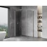Mexen Mist-F faltbare Duschkabine links 85 x 100 cm, transparent, Chrom - 8A6T-085-100-01-00-L