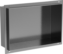Mexen X-Wall-NR nischenregal ohne Flansch 30 x 20 cm, gebürstetes Gun Gray - 19E1302010