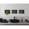 Mexen X-Wall-NR nischenregal ohne Flansch 30 x 20 cm, gebürstetes Gun Gray - 19E1302010