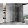 Mexen Mist-F faltbare Duschkabine rechts 85 x 85 cm, transparent, Chrom - 8A6T-085-085-01-00-P