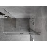 Mexen Mist-F Klapp-Duschkabine rechts 80 x 95 cm, transparent, Chrom - 8A6T-080-095-01-00-P