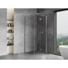 Mexen Mist-F Faltdusche rechts 110 x 110 cm, transparent, Chrom - 8A6T-110-110-01-00-P