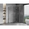 Mexen Mist-F Duo faltbare Duschkabine rechts 70 x 100 cm, transparent, chrom - 8A6-070L-100P-01-00