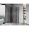 Mexen Mist-F Duo faltbare Duschkabine 110 x 110 cm, transparent, Chrom - 8A6-110L-110P-01-00