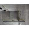 Mexen Mist-F Duschkabine klappbar rechts 95 x 70 cm, transparent, gold - 8A6T-095-070-50-00-P