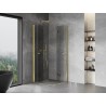 Mexen Mist-F Duo faltbare Duschkabine 110 x 110 cm, transparent, gold - 8A6-110L-110P-50-00