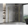 Mexen Mist-F Duo Duschkabine klappbar rechts 70 x 85 cm, transparent, gold - 8A6-070L-085P-50-00