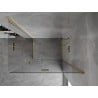 Mexen Mist-F Duo Duschkabine faltbar rechts 85 x 95 cm, transparent, gold - 8A6-085L-095P-50-00