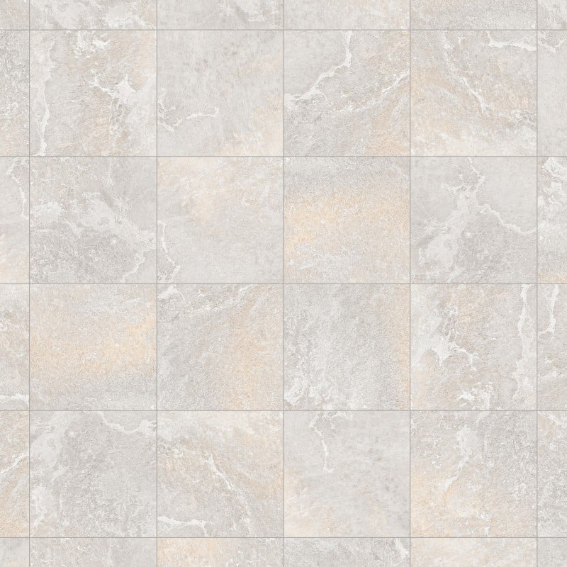 Mexen Blaze Silber glasierter Feinsteinzeug rekt. G1, Boden- und Wandfliese 60 x 60 cm, Carving - TL420-060-060-02