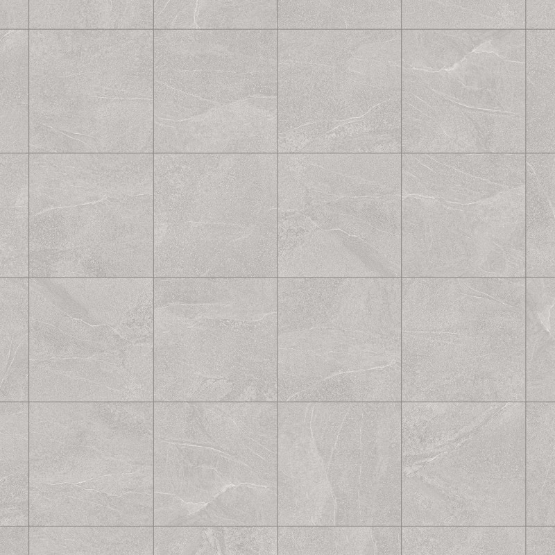 Mexen Circuit Graues glasiertes Feinsteinzeug rekt. G1, Boden-Wandfliese 60 x 60 cm, matt - TL344-060-060-02