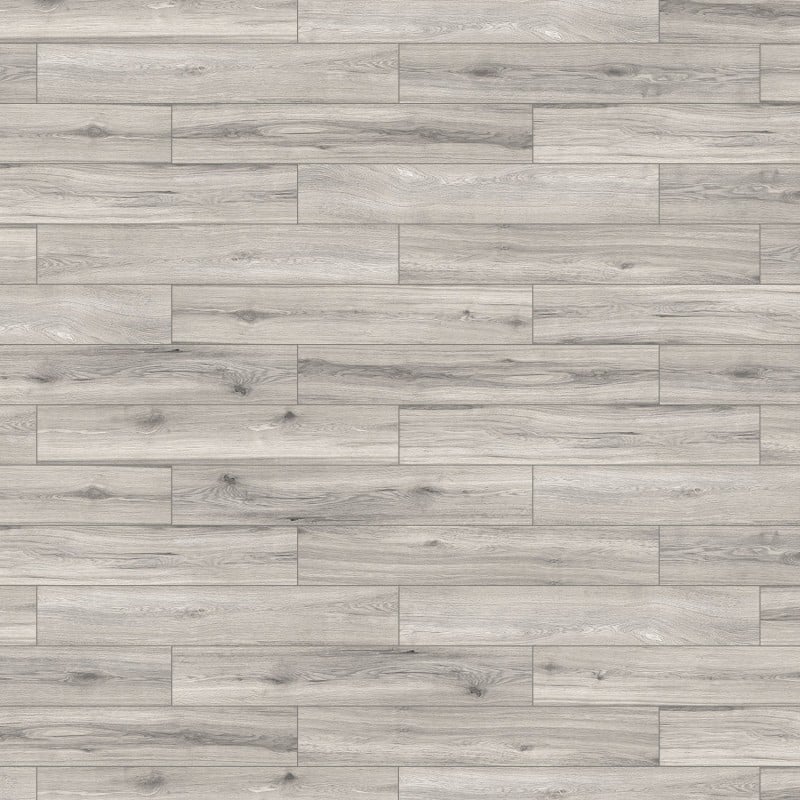 Mexen Hirera Grauer glasierter Feinsteinzeug rekt. G1, holzähnliche Boden-Wandfliese 120 x 20 cm, matt - TL611-120-020-03