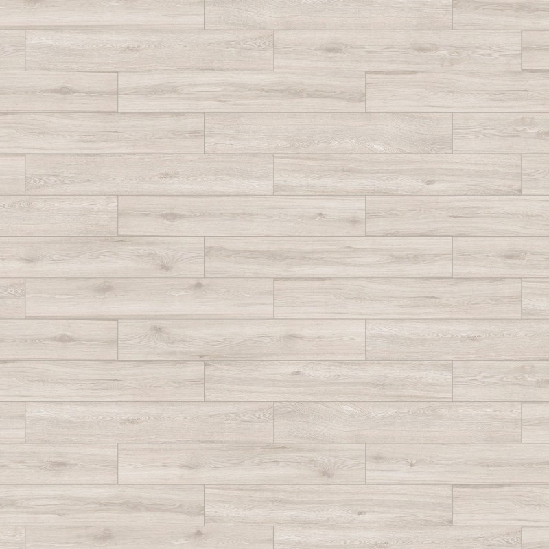 Mexen Hirera Weißes glasiertes Feinsteinzeug rek. G1, holzähnliche Boden- und Wandfliese 120 x 20 cm, matt - TL611-120-020-09