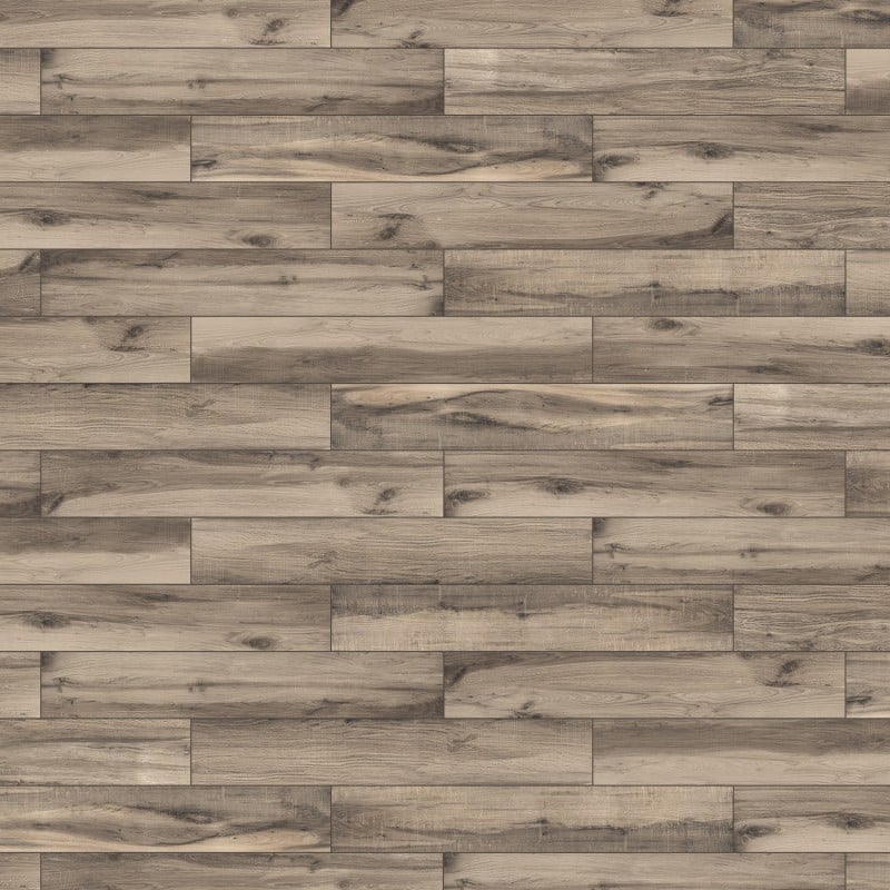Mexen Indica Schwarze glasiertes Feinsteinzeug rek. G1, holzähnliche Boden-Wandfliese 120 x 20 cm, matt - TL604-120-020-01