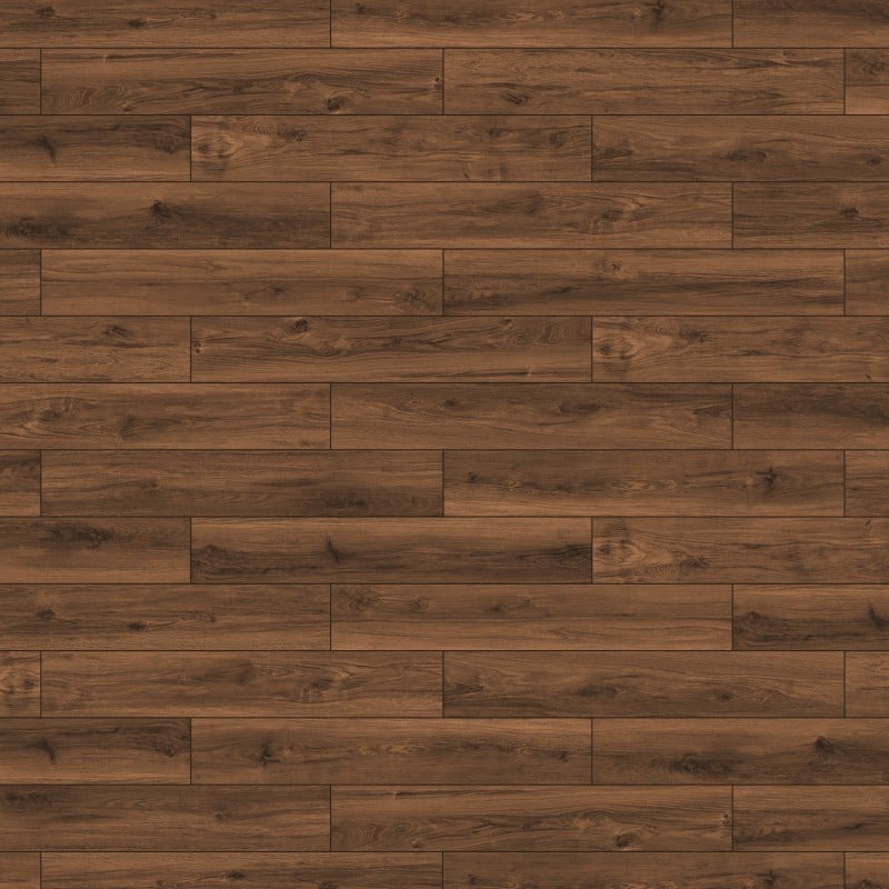 Mexen Meranti Choco Feinsteinzeug glasiert rect. G1, holzähnliche Boden- und Wandfliese 120 x 20 cm, matt - TL609-120-020-03