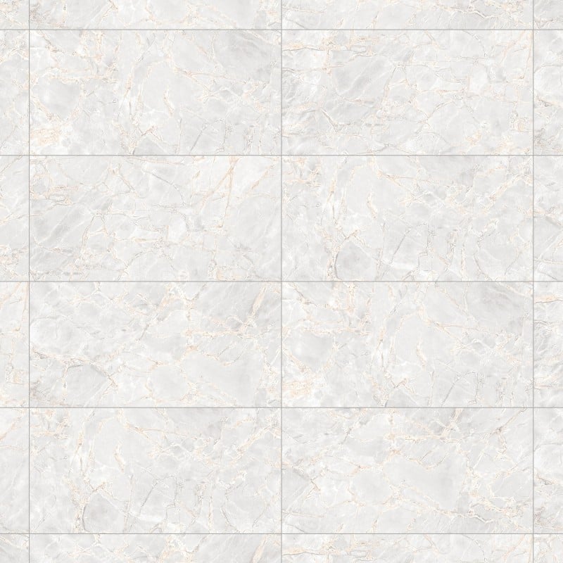 Mexen Rubble Bianco glasiertes rektifiziertes Feinsteinzeug G1, Boden- und Wandfliese 120 x 60 cm, Carving - TL401-120-060-00