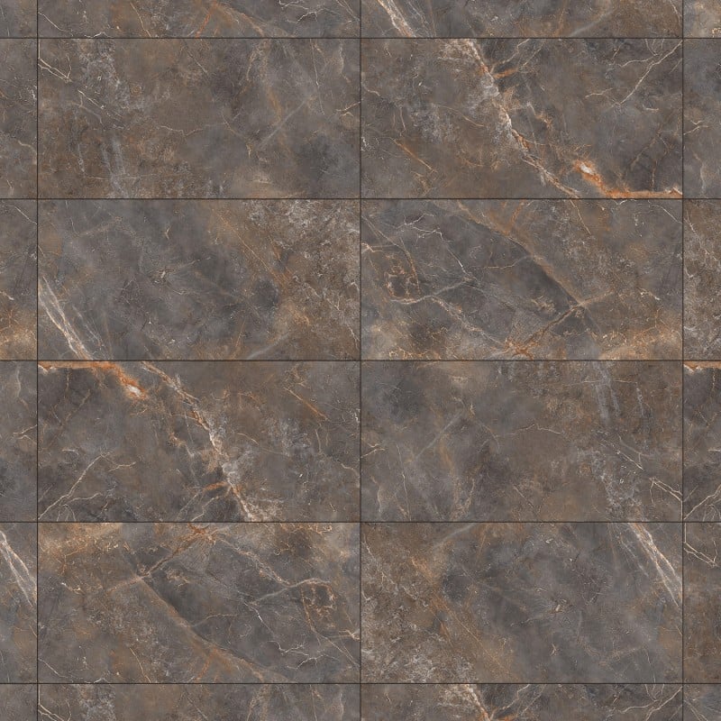 Mexen Visby Copper glasiertes Feinsteinzeug rekt. G1, Boden- und Wandfliese 120 x 60 cm, Carving - TL428-120-060-03