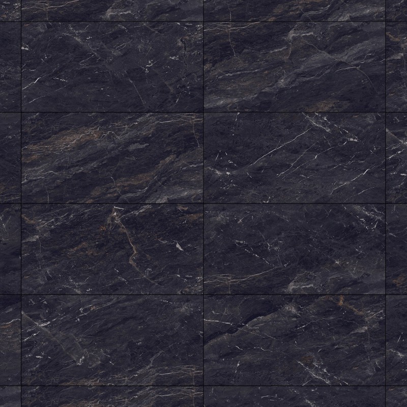 Mexen Sintra Black glasierte Feinsteinzeugfliese rekt. G1, Boden- und Wandfliese 120 x 60 cm, hochglanz - TL204-120-060-00
