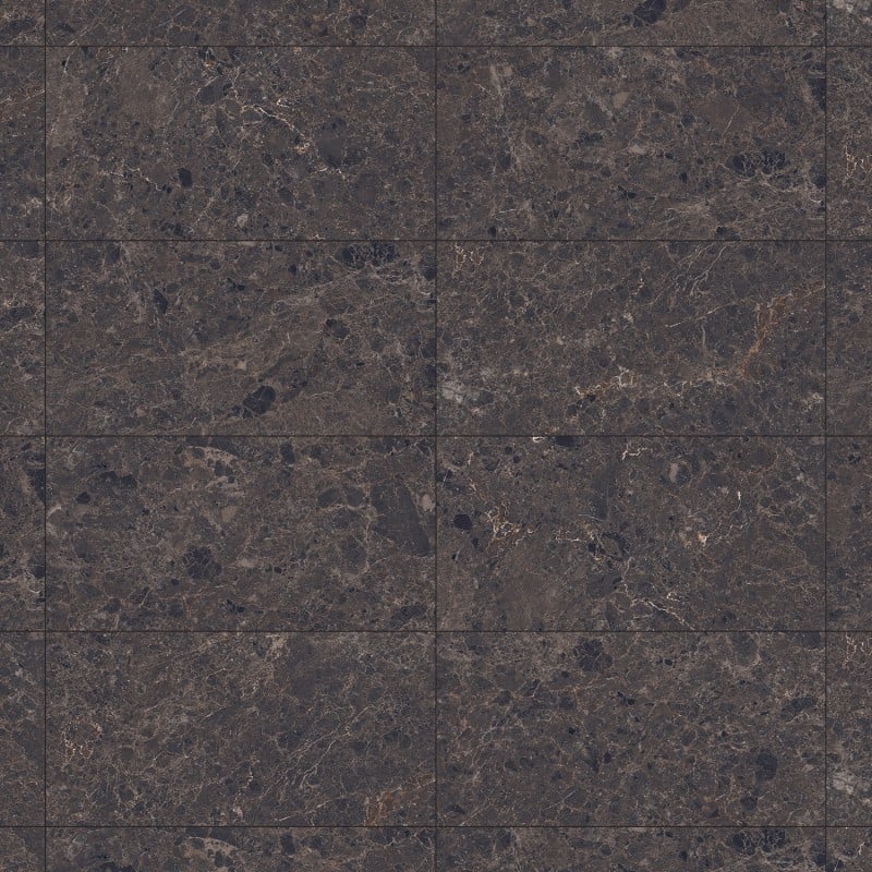 Mexen Slik Emperador Brauner glasiertes Feinsteinzeug rektifiziert G1, Boden- und Wandfliese 120 x 60 cm, Hochglanz