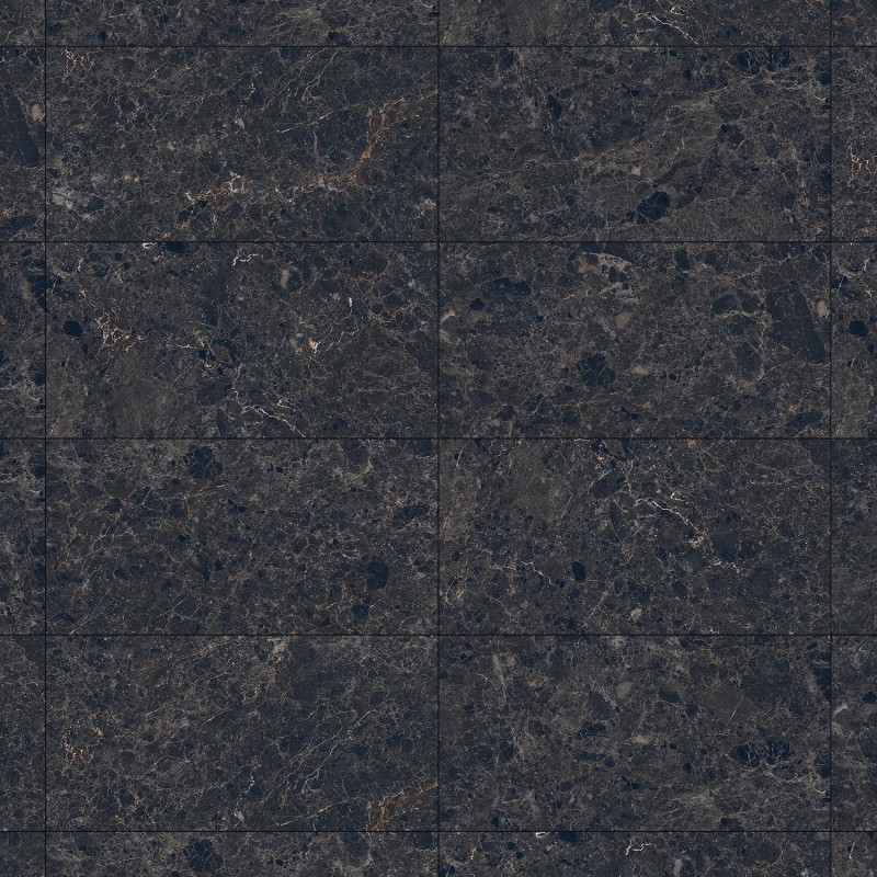 Mexen Slik Emperador Schwarzer glasierter Gres rek. G1, Boden- und Wandfliese 120 x 60 cm, Hochglanz - TL207-120-060-01