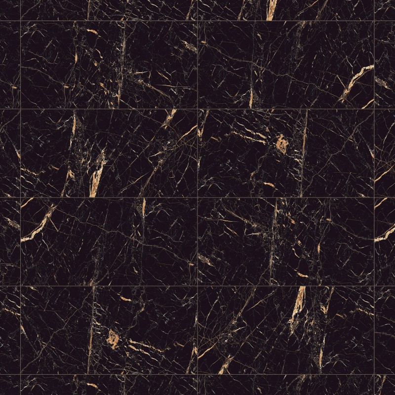 Mexen Python Gold glasierte Feinsteinzeugfliese rek. G1, Boden- und Wandfliese 120 x 60 cm, Hochglanz - TL212-120-060-00