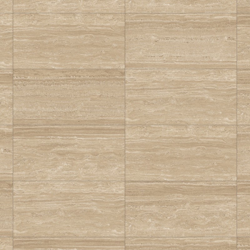 Mexen Neo Travertino Beige glasiertes Feinsteinzeug rekt. G1, Boden- und Wandfliese 120 x 60 cm, matt - TL302-120-060-00