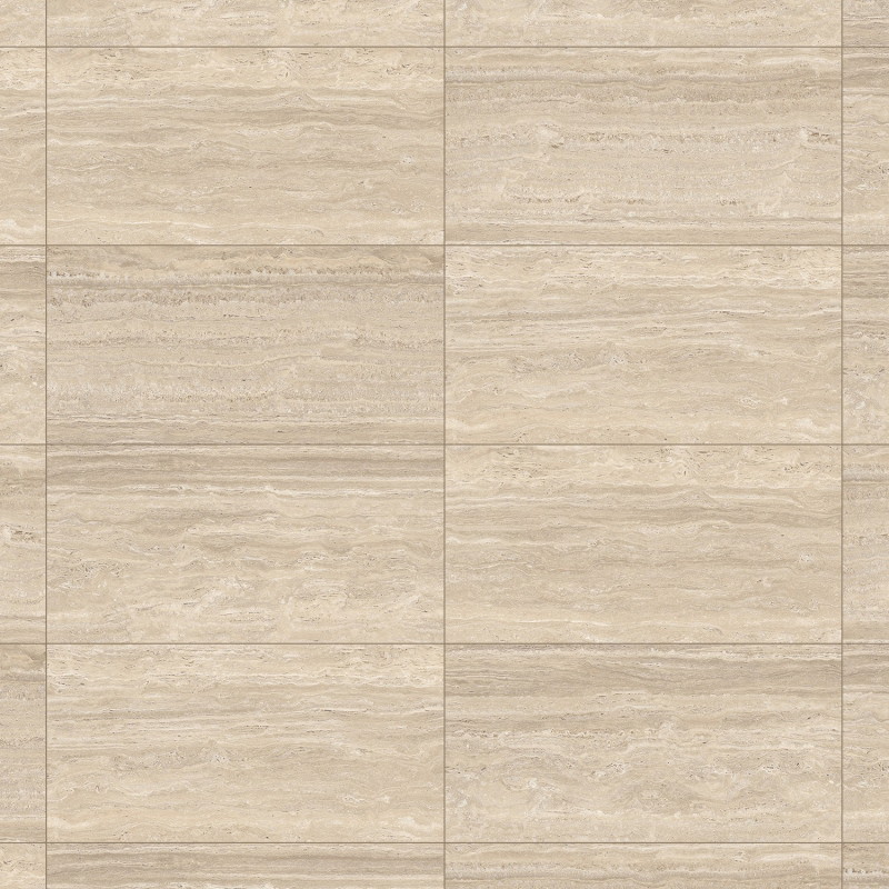 Mexen Neo Travertino Natürlicher glasierter Feinsteinzeug rekt. G1, Boden- und Wandfliese 120 x 60 cm, matt - TL302-120-060-04