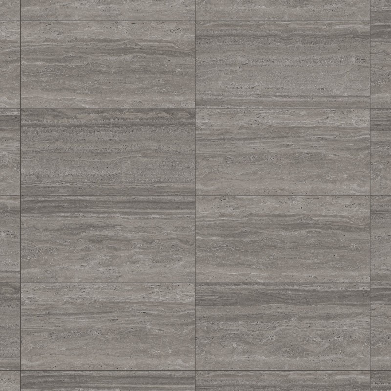 Mexen Neo Travertino Nero glasiertes Feinsteinzeug rekt. G1, Boden- und Wandfliese 120 x 60 cm, matt - TL302-120-060-06
