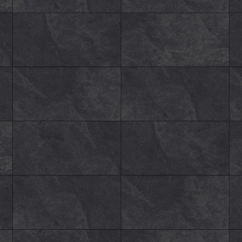 Mexen Canberra Nero glasierte Feinsteinzeugfliese rekt. G1, Boden- und Wandfliese 120 x 60 cm, matt - TL328-120-060-02