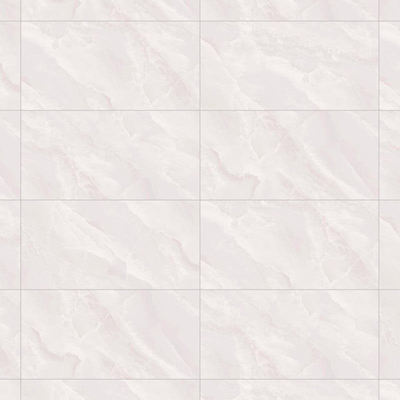 Mexen Polano Weiß Gres glasiert rek. G1, Boden- und Wandfliese 120 x 60 cm, glänzend - TL108-120-060-04