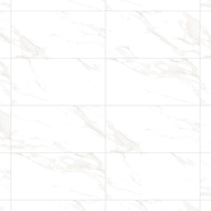 Mexen Luton Bianco glasiertes Feinsteinzeug rekt. G1, Boden- und Wandfliese 120 x 60 cm, glänzend - TL113-120-060-00