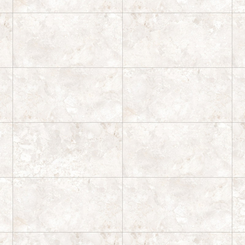 Mexen Tubac Weiß glasierte rekt. G1 Feinsteinzeugfliese, Boden- und Wandfliese 120 x 60 cm, glänzend - TL118-120-060-01