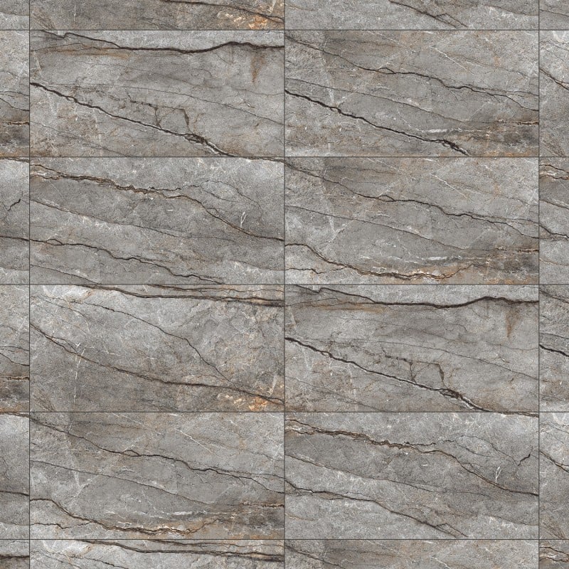 Mexen Costline Ash Gres glasiert rekt. G1, Boden-Wand-Fliese 120 x 60 cm, glänzend - TL123-120-060-00
