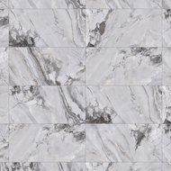 Mexen Limos Grey glasiertes Feinsteinzeug rekt. G1, Boden- und Wandfliese 120 x 60 cm, glänzend - TL127-120-060-01