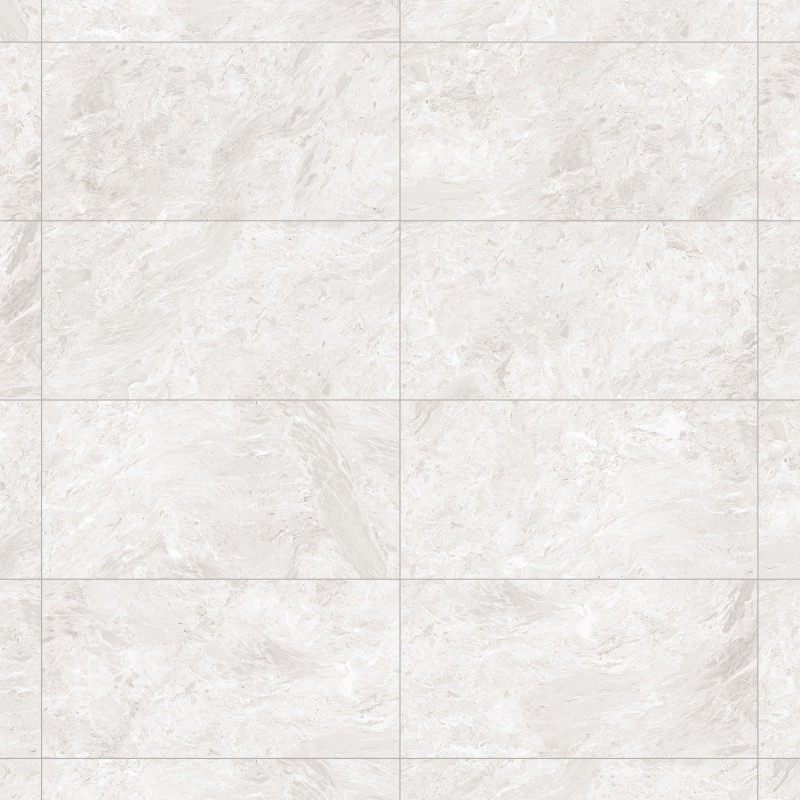 Mexen Iconic Bianco glasiertes Feinsteinzeug rekt. G1, Boden- und Wandfliese 120 x 60 cm, glänzend - TL128-120-060-00