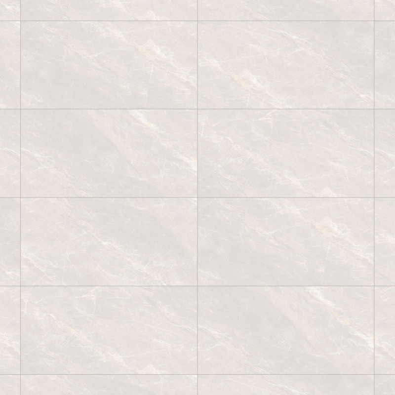 Mexen Brazilian Bianco glasiertes Feinsteinzeug rekt. G1, Boden- und Wandfliese 120 x 60 cm, glänzend - TL131-120-060-01