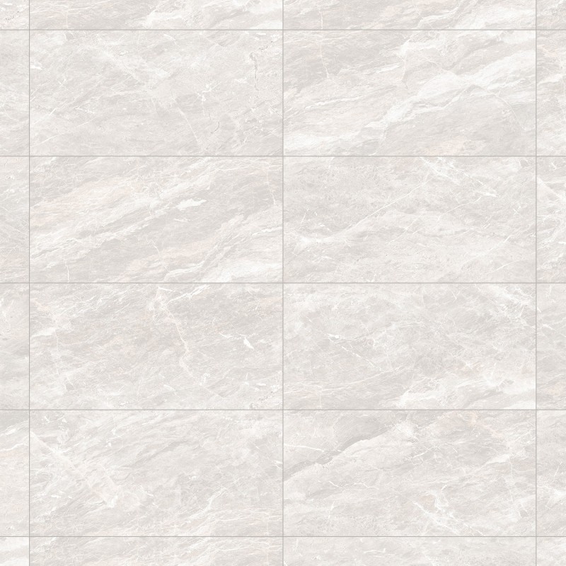 Mexen Sintra Bianco glasiertes Feinsteinzeug rekt. G1, Boden- und Wandfliese 120 x 60 cm, glänzend - TL137-120-060-03