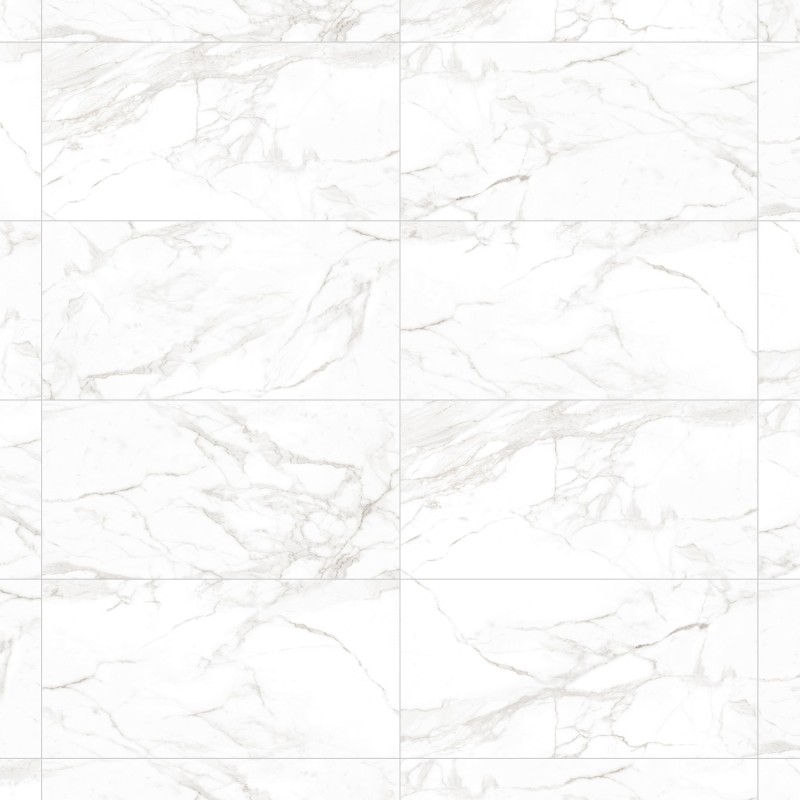 Mexen Faro Grey glasierte Feinsteinzeugfliese rekt. G1, Boden- und Wandfliese 120 x 60 cm, glänzend - TL138-120-060-00