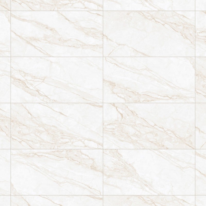 Mexen Rayas Beige glasierte Feinsteinzeug rek. G1, Boden- und Wandfliese 120 x 60 cm, glänzend - TL147-120-060-00