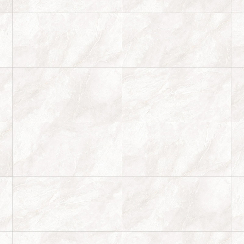 Mexen Walcey Bianco glasiertes Feinsteinzeug rekt. G1, Boden- und Wandfliese 120 x 60 cm, glänzend - TL150-120-060-00